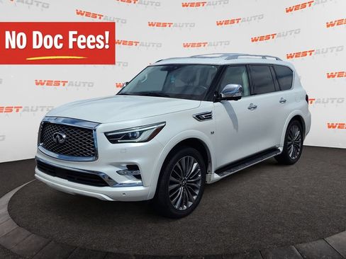 Used 2018 INFINITI QX80 4WD w/ Deluxe Technology Package image 1