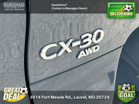 Used 2023 MAZDA CX-30 AWD 2.5 S w/ Preferred Package image 24