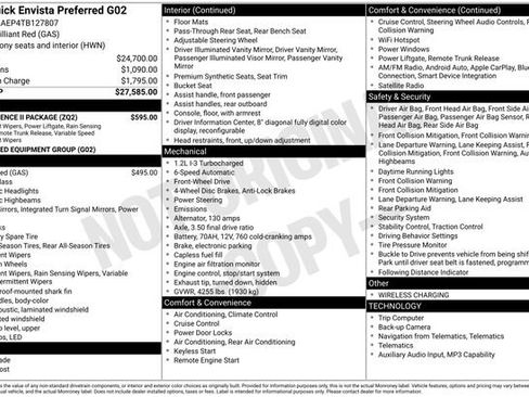 New 2026 Buick Envista Sport Touring w/ Convenience II Package FWD image 21