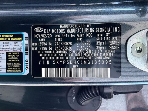 Used 2021 Kia Telluride SX w/ SX Prestige Package AWD/4WD image 35