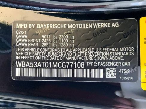 Used 2021 BMW M440i Convertible w/ Shadowloine Package image 28