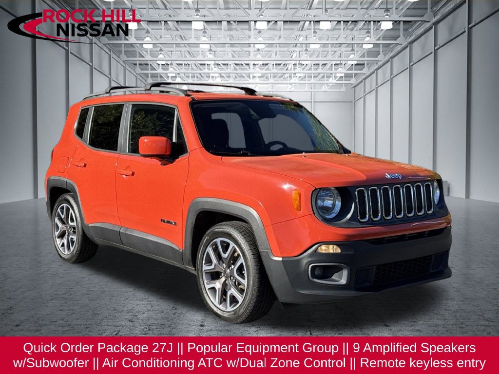 Used 2015 Jeep Renegade Latitude w/ Popular Equipment Group FWD 360° Tour