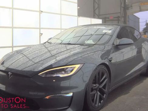 Used 2021 Tesla Model S Plaid AWD/4WD image 1