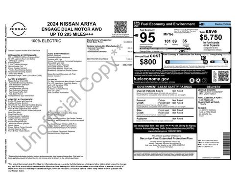 Used 2024 Nissan Ariya ENGAGE e-4ORCE image 4