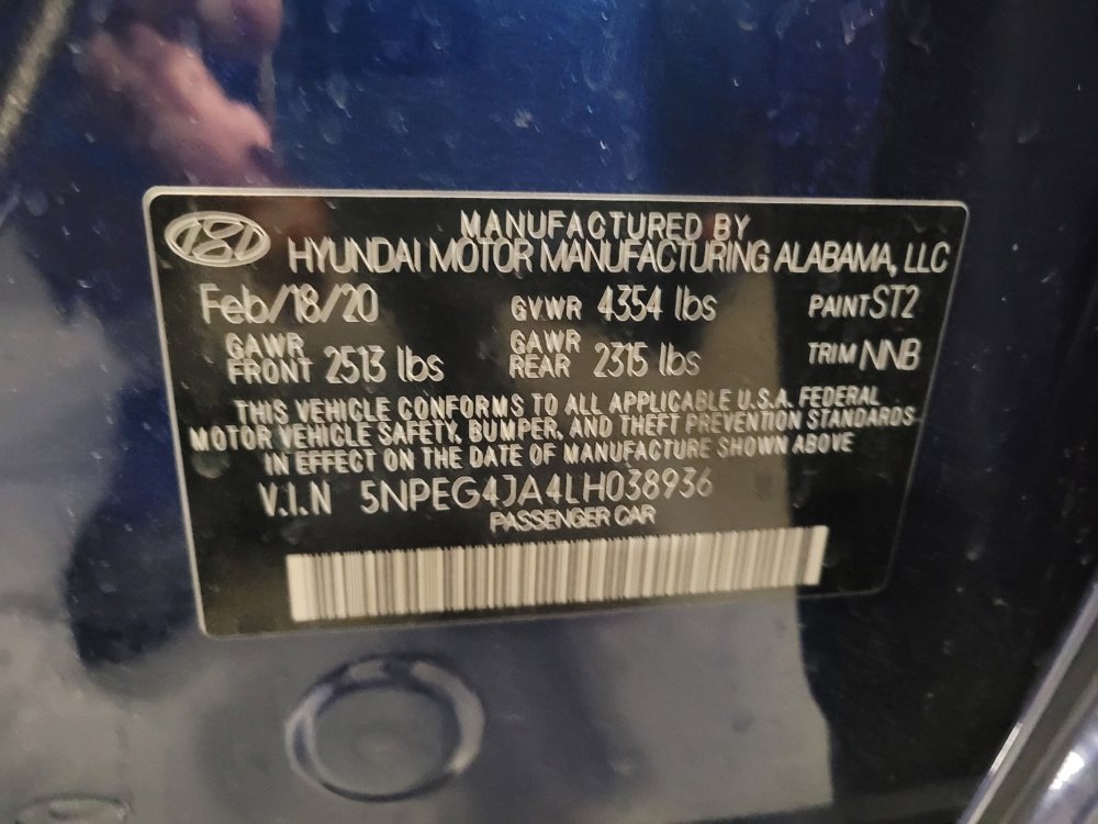 Used 2020 Hyundai Sonata SE w/ Cargo Package FWD image 33