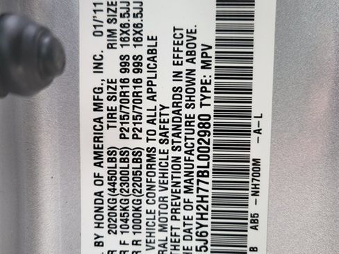 Used 2011 Honda Element EX image 27