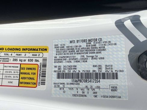 Certified 2024 Ford Mustang GT Premium RWD image 20