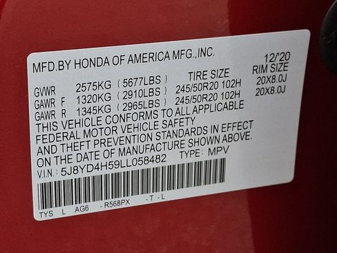 Used 2020 Acura MDX SH-AWD w/ Technology Package image 30