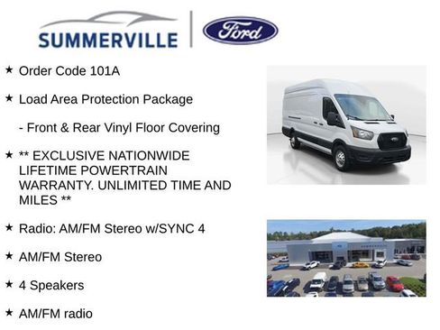 Used 2023 Ford Transit 250 148 High Roof Extended AWD w/ Load Area Protection Package image 2