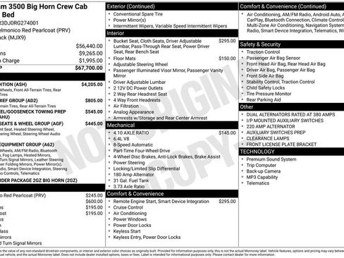 Used 2024 RAM 3500 Big Horn w/ Night Edition AWD/4WD image 26