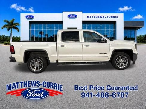 Used 2018 GMC Sierra 1500 SLT w/ SLT Premium Package RWD image 3