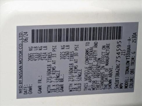 Used 2024 Nissan Rogue SV w/ SV Premium Package image 15