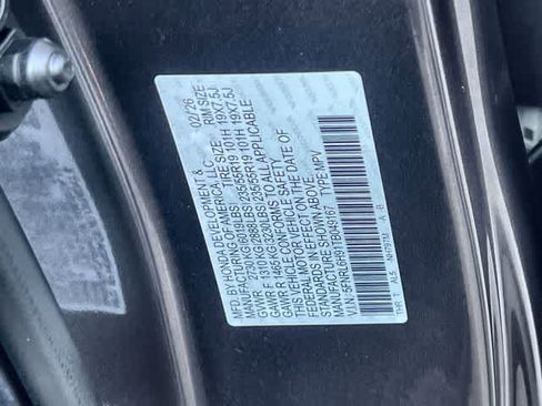 Certified 2026 Honda Odyssey Elite image 22