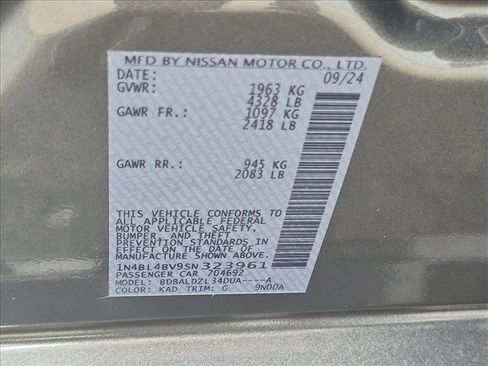 Certified 2025 Nissan Altima 2.5 S FWD image 23