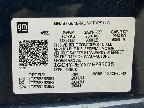 Used 2021 Chevrolet Silverado 2500 LTZ AWD/4WD image 28