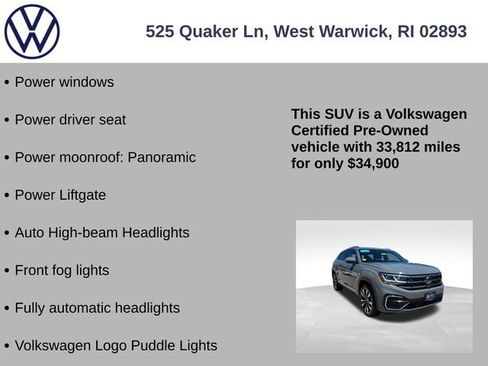 Certified 2023 Volkswagen Atlas Cross Sport SEL Premium R-Line AWD/4WD image 13