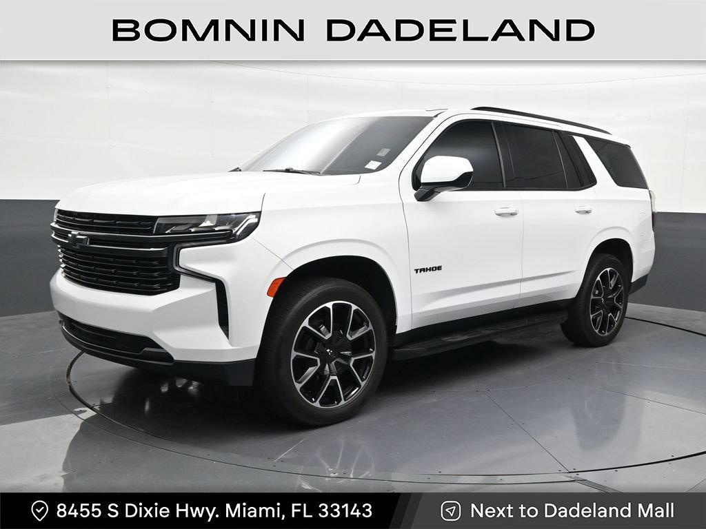 Used 2021 Chevrolet Tahoe RST RWD image 1