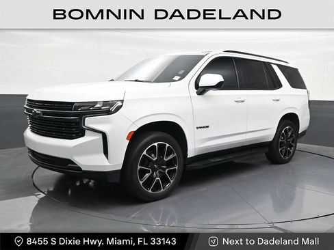 Used 2021 Chevrolet Tahoe RST RWD image 1