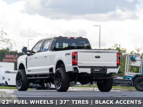 Used 2025 Ford F350 Lariat w/ Black Appearance Package AWD/4WD image 3