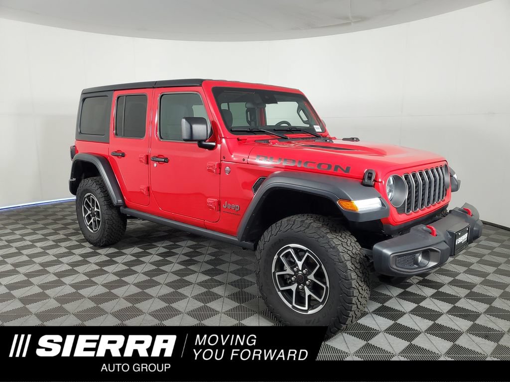 Used 2025 Jeep Wrangler Unlimited Rubicon AWD/4WD image 1