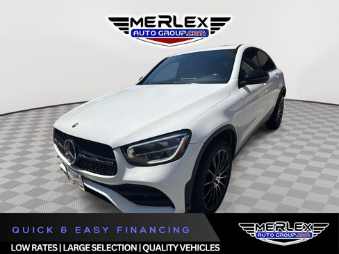 Used 2020 Mercedes-Benz GLC 300 4MATIC Coupe w/ AMG Line image 1