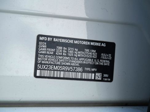 Used 2024 BMW X7 xDrive40i w/ M Sport Package AWD/4WD image 90