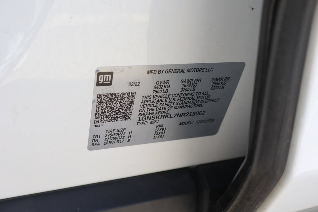 Used 2022 Chevrolet Tahoe RST w/ Sport Performance Package AWD/4WD image 57