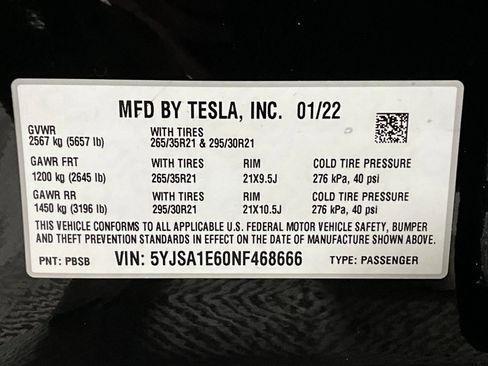Used 2022 Tesla Model S Plaid image 29