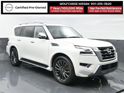 Certified 2024 Nissan Armada Platinum w/ Captain's Chairs Package image 8