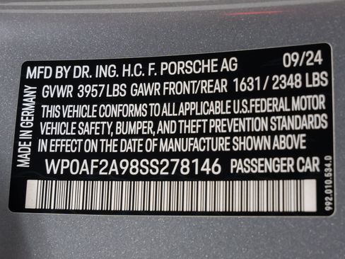 Used 2025 Porsche 911 GT3 RS RWD image 86