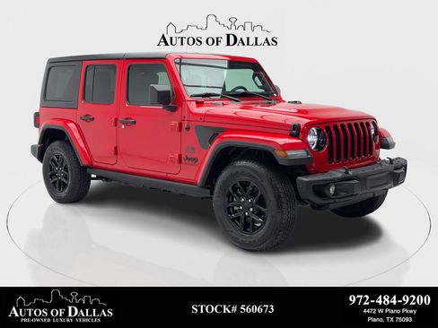 Used 2023 Jeep Wrangler Unlimited Sport image 1