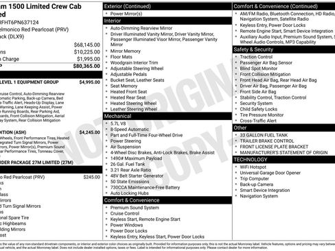 Used 2023 RAM 1500 Limited image 8