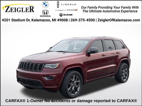 Used 2021 Jeep Grand Cherokee Limited w/ Quick Order Package 28K 80th AWD/4WD image 1