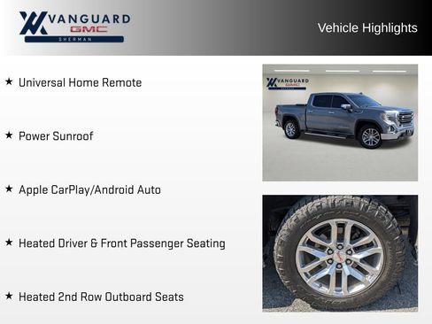Used 2019 GMC Sierra 1500 SLT w/ SLT Premium Package AWD/4WD image 5