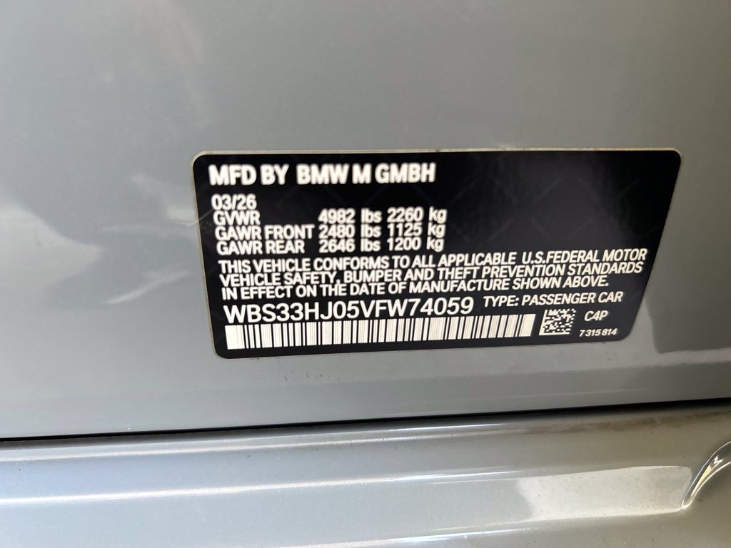 Used 2027 BMW M3 Competition AWD/4WD image 51