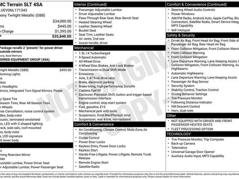 Certified 2022 GMC Terrain SLT AWD/4WD image 24