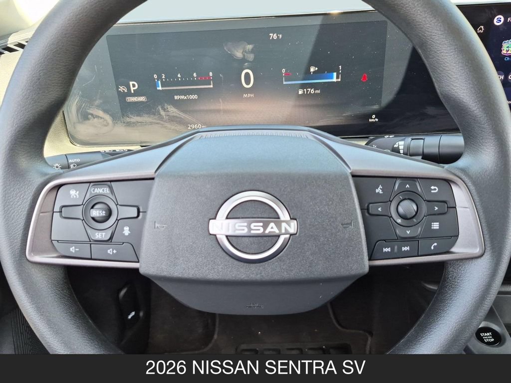 Certified 2026 Nissan Sentra SV w/ Floor Mat Package FWD image 12