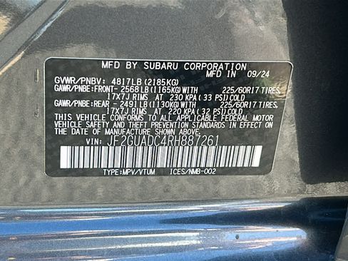 Used 2024 Subaru Crosstrek 2.0i Premium AWD/4WD image 31
