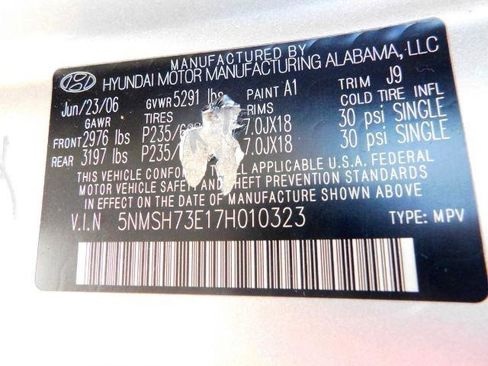 Used 2007 Hyundai Santa Fe SE image 18