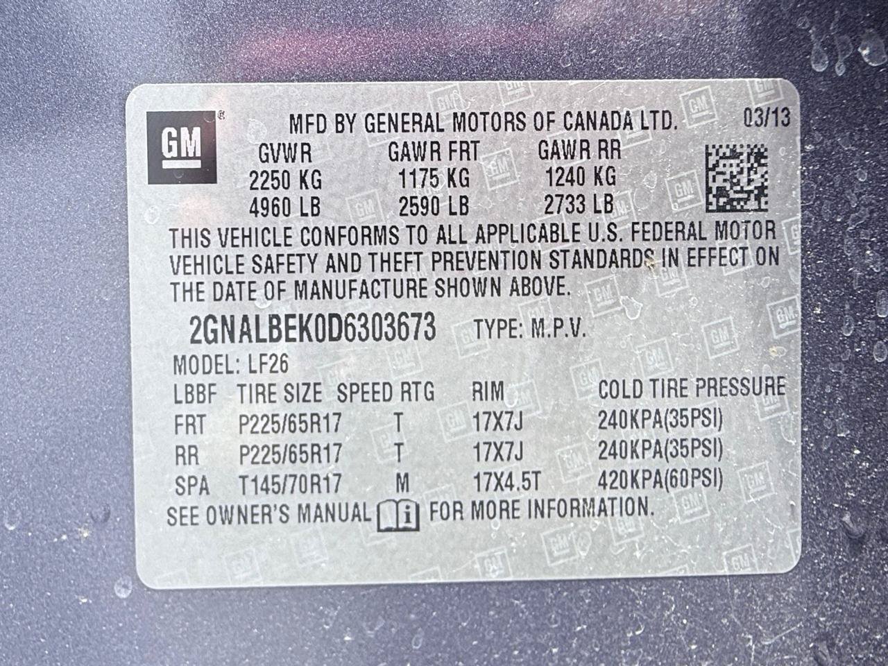 Used 2013 Chevrolet Equinox LS FWD image 19