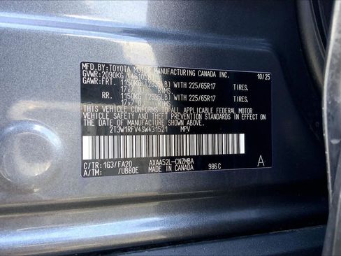 Used 2025 Toyota RAV4 XLE w/ Convenience Package FWD image 36