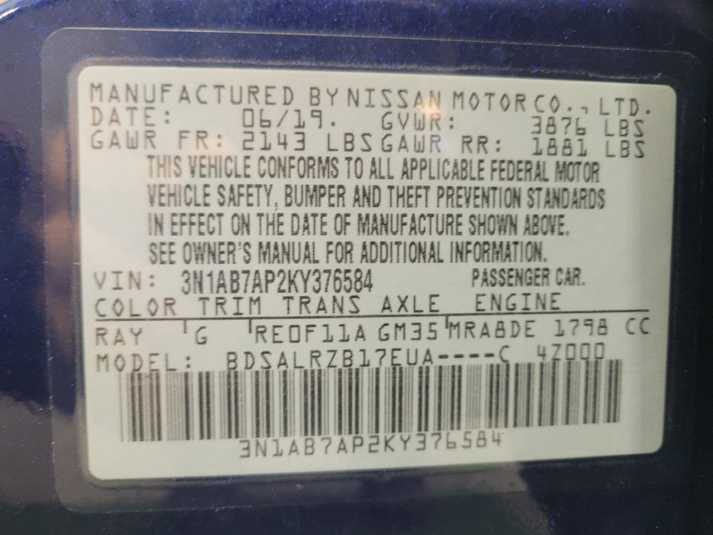 Used 2019 Nissan Sentra SR FWD image 33