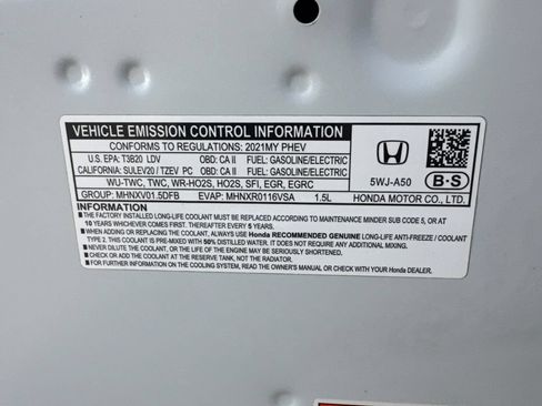 Used 2021 Honda Clarity Plug-In Hybrid image 9