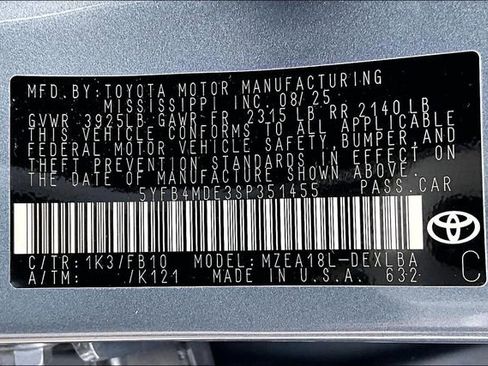 Used 2025 Toyota Corolla LE image 16