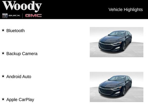 Used 2019 Chevrolet Malibu RS w/ LPO, Convenience Package 1 FWD image 3