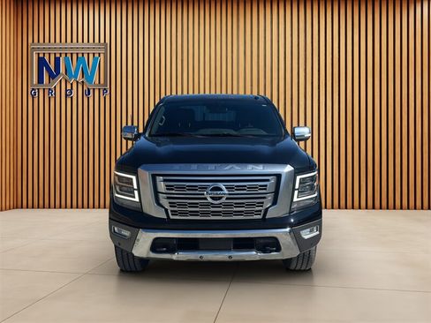 Used 2021 Nissan Titan Platinum Reserve w/ Moonroof Package AWD/4WD image 2