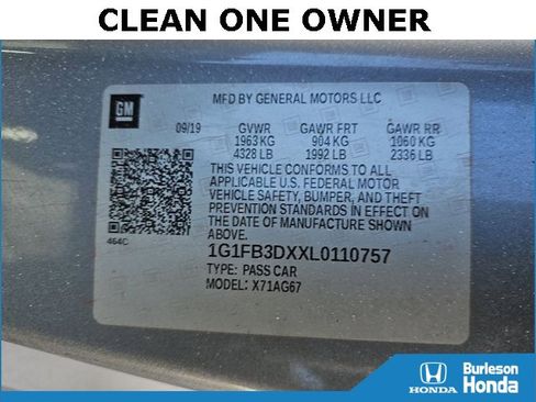 Used 2020 Chevrolet Camaro LT image 7