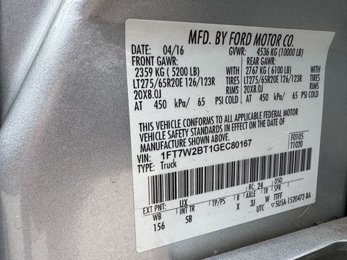 Used 2016 Ford F250 Lariat w/ Lariat Ultimate Package image 33