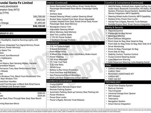 Used 2025 Hyundai Santa Fe Limited image 7