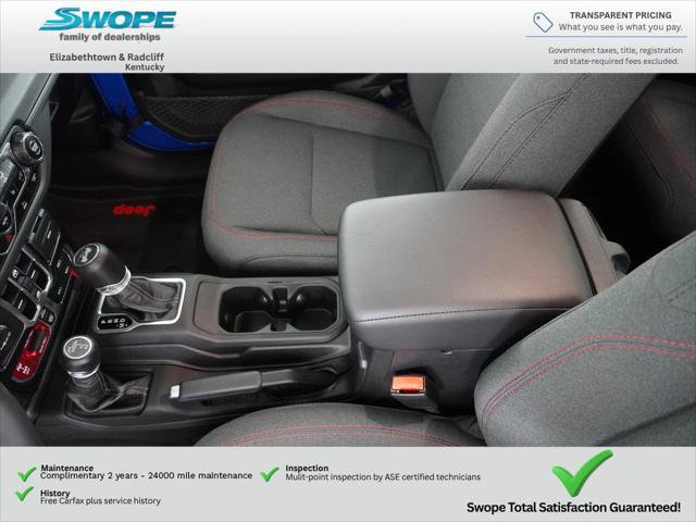 Certified 2024 Jeep Wrangler Unlimited Rubicon w/ Convenience Group AWD/4WD image 24